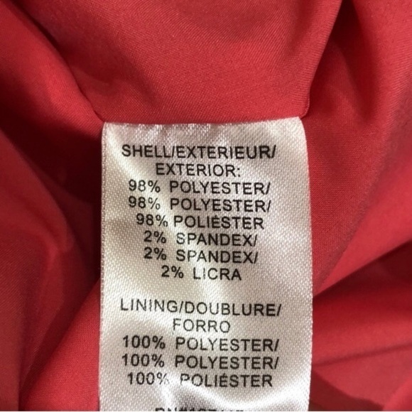 NWT Badgley Mischka Off Shoulder Formal Maxi Dress Gown Size 2 Coral - Picture 8 of 13